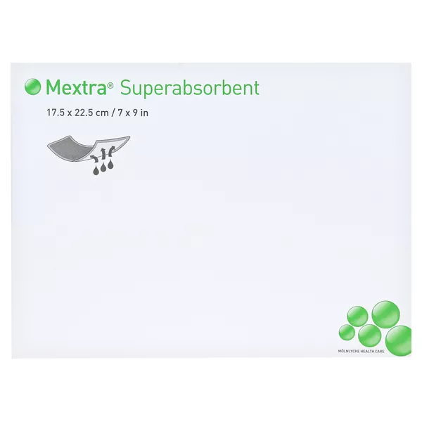 Mextra Superabsorbent Verband 17,5x22,5 10 St