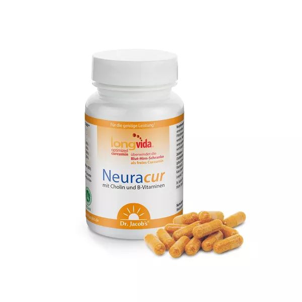 Dr. Jacob’s Neuracur Curcumin Cholin Vitamin-B-Komplex 60 St