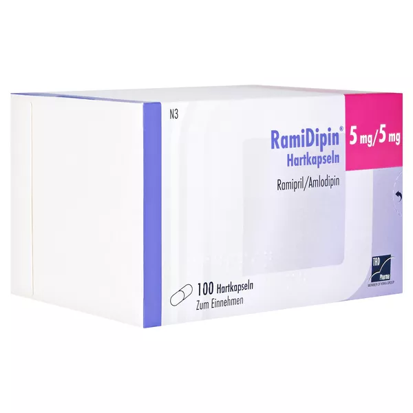 Ramidipin 5 mg/5 mg Hartkapseln 100 St