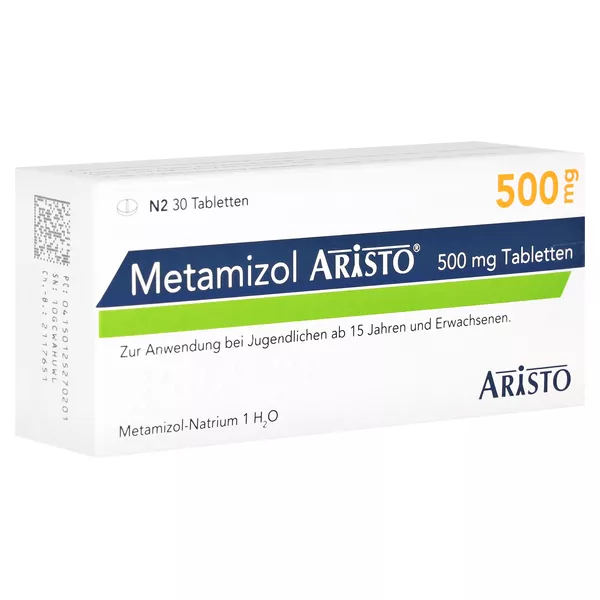 Metamizol Aristo 500 mg Tabletten 30 St