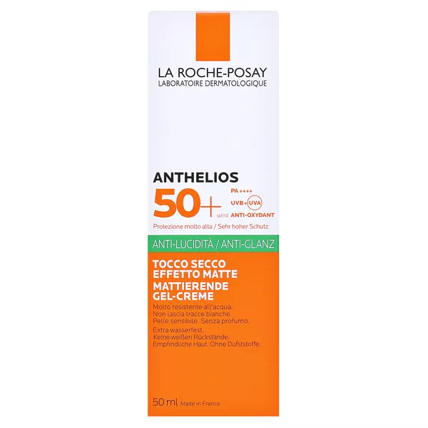 La Roche-Posay ANTHELIOS XL mattierende Gel-Creme LSF 50+, 50 ml