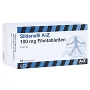 Sildenafil AbZ 100 mg Filmtabletten 24 St