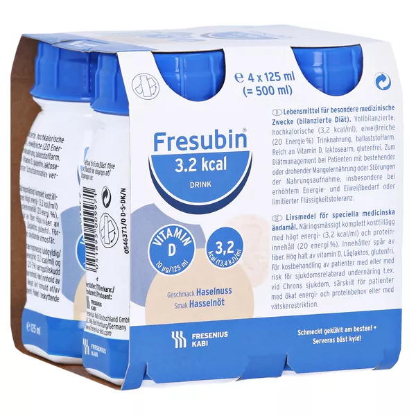 Fresubin 3.2 kcal DRINK Trinknahrung Mischkarton 24X125 ml