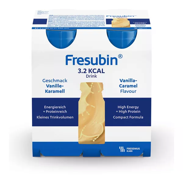Fresubin 3.2 kcal DRINK Vanille-Karamell 4X125 ml