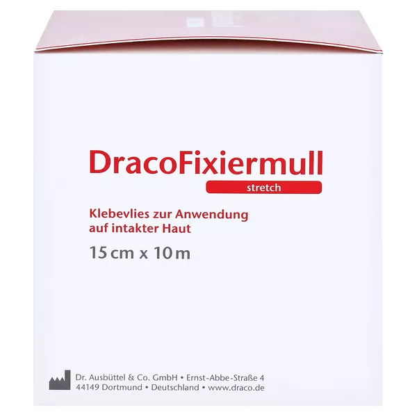 Dracofixiermull Stretch 15 cmx10 m 1 St