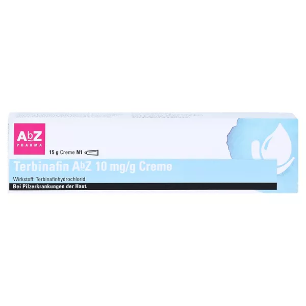 Terbinafin AbZ 10 mg/g Creme 15 g