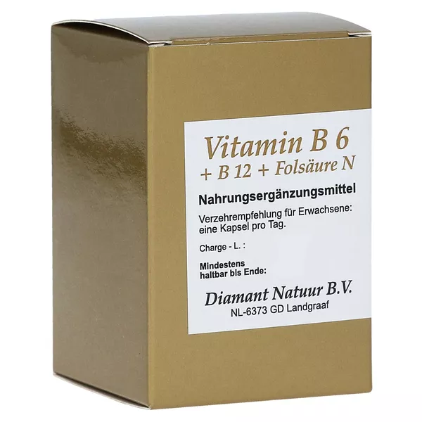 Vitamin B6+b12+folsäure N Kapseln 60 St