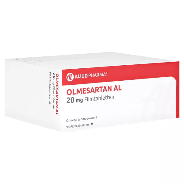 Olmesartan AL 20 mg Filmtabletten 98 St