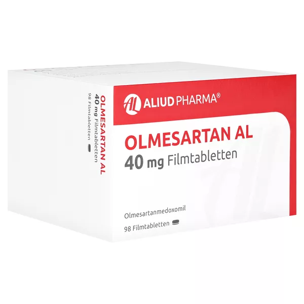 Olmesartan AL 40 mg Filmtabletten 98 St