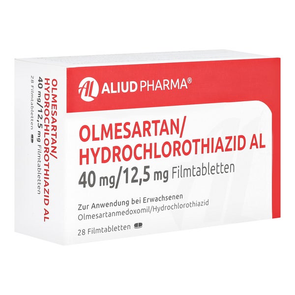 OLMESARTAN/Hydrochlorothiazid AL 40 mg/12,5 mg FTA 28 St