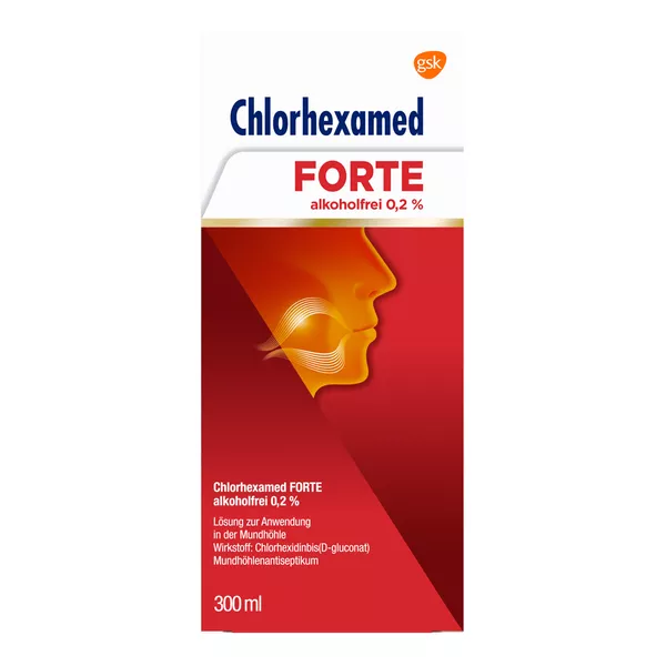 Chlorhexamed FORTE alkoholfrei 0,2 %, 300 ml