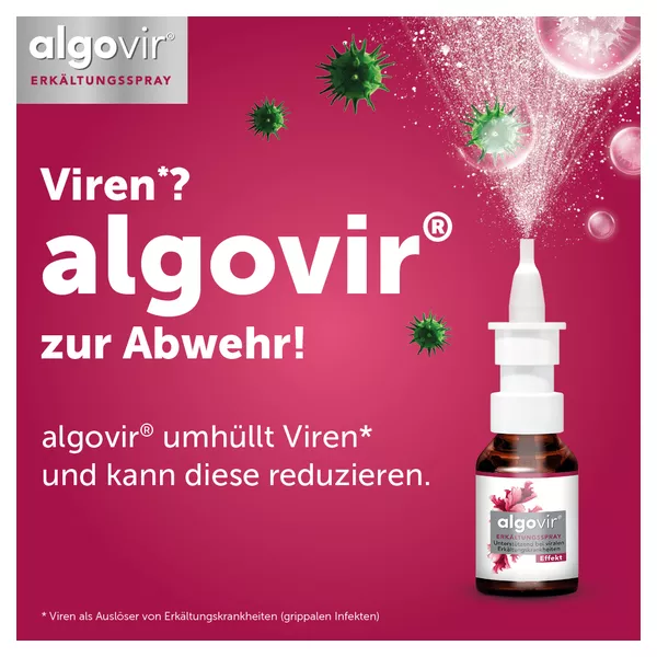 Algovir Effekt Erkältungsspray, 20 ml