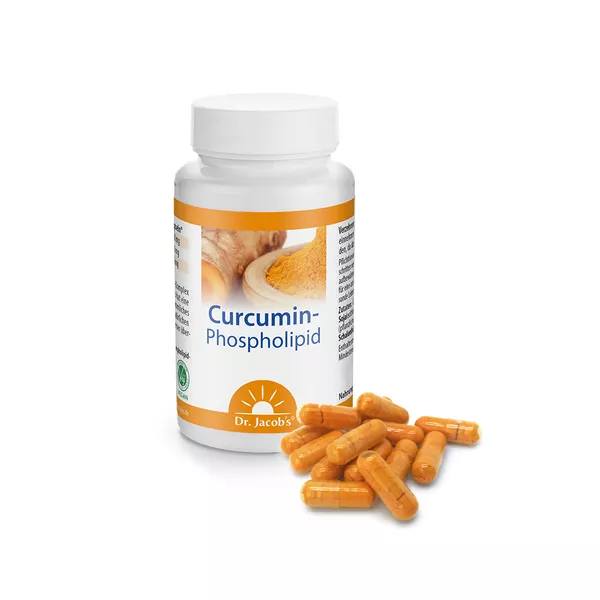 Dr. Jacob’s Curcumin-Phospholipid aus Kurkuma-Extrakt 60 St