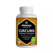 Produktabbildung: Vitamaze Curcuma + Piperin +Vitamin C vegan