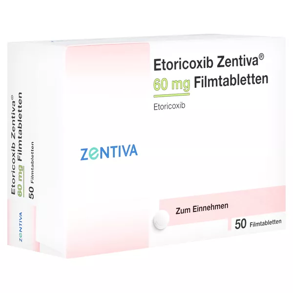 Etoricoxib Zentiva 60 mg Filmtabletten 50 St
