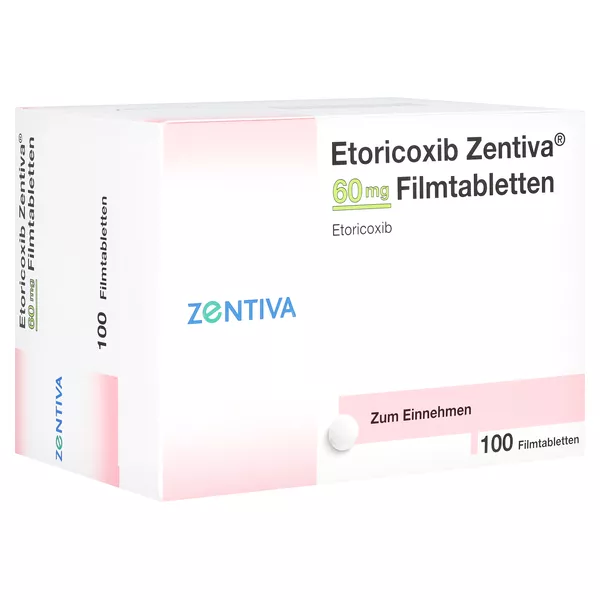 Etoricoxib Zentiva 60 mg Filmtabletten 100 St