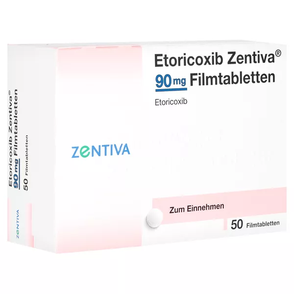 Etoricoxib Zentiva 90 mg Filmtabletten 50 St