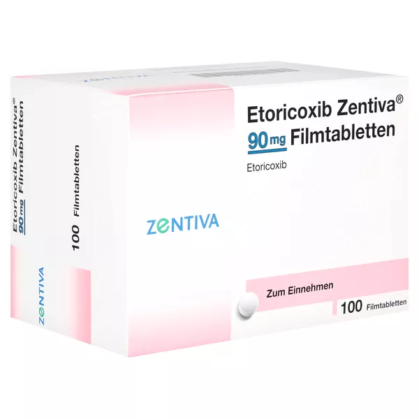 Etoricoxib Zentiva 90 mg Filmtabletten 100 St