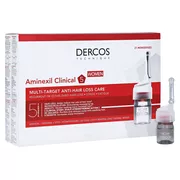 Vichy Dercos Aminexil Clinical 5 für Frauen Anti-Haarausfall-Behandlung 21X6 ml