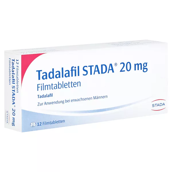 Tadalafil Stada 20 mg Filmtabletten 12 St