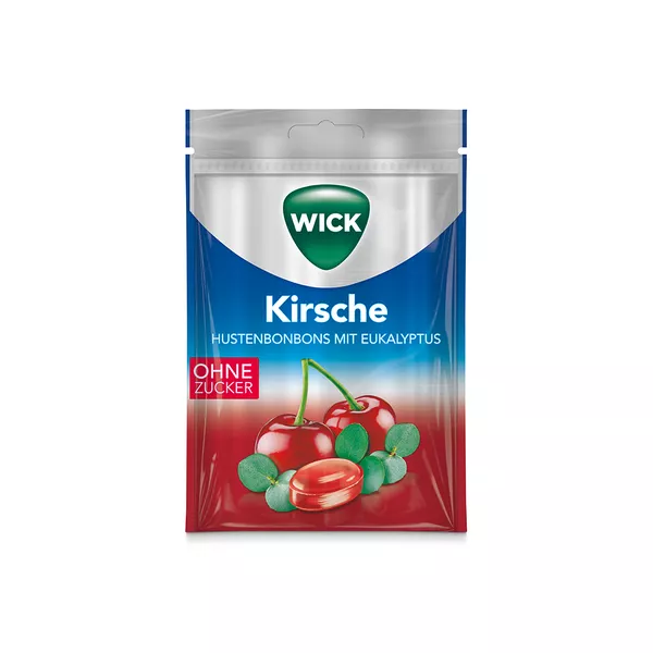 WICK Wildkirsche & Eukalyptus Bonbons o. 72 g