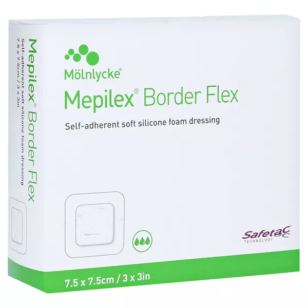 Mepilex Border Flex Schaumverb.haft.7,5x 10 St