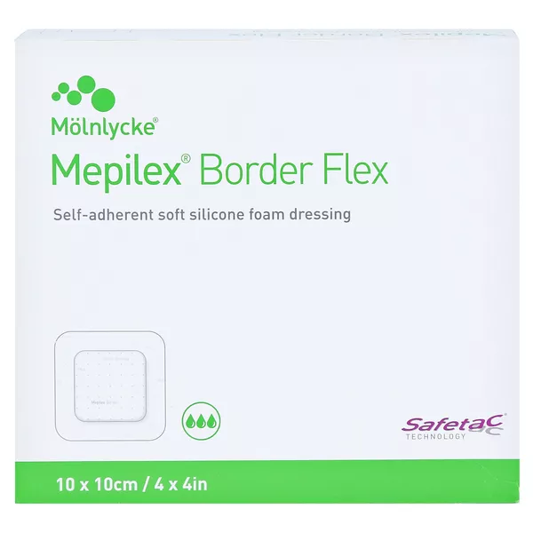 Mepilex Border Flex Schaumverb.haft.10x1 10 St