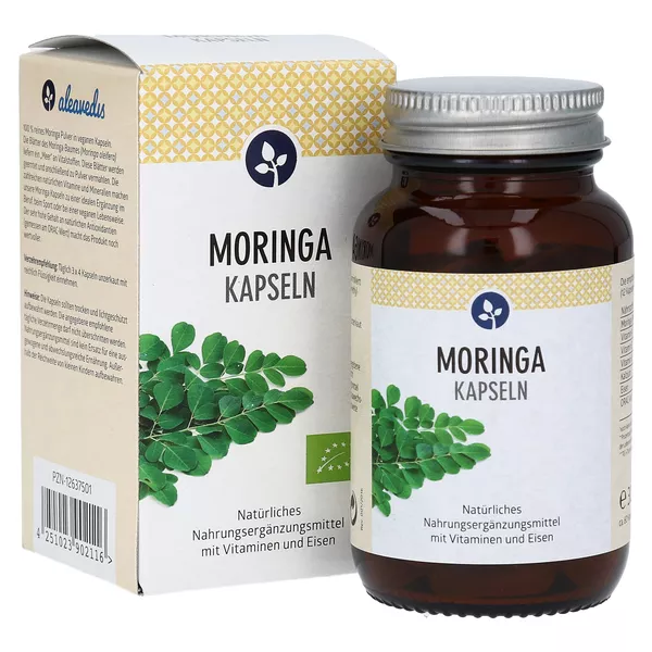 Moringa 400 mg Kapseln Bio, 60 St.