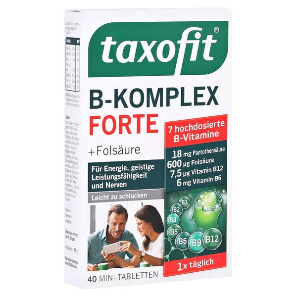 Taxofit B-komplex Tabletten 40 St