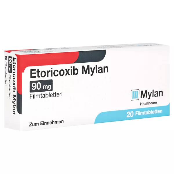 Etoricoxib Mylan 90 mg Filmtabletten 20 St