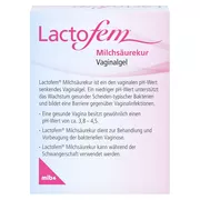 Lactofem Milchsäurekur Vaginalgel 7X5 ml