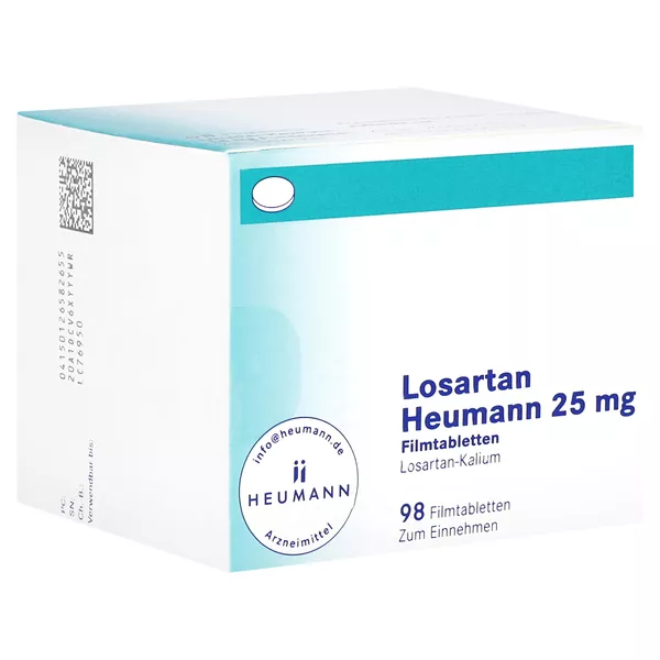 Losartan Heumann 25 mg Filmtabletten 98 St