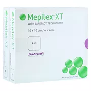 Mepilex XT 10x10 cm Schaumverband 10 St