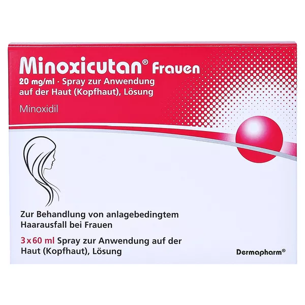 MINOXICUTAN Frauen 20 mg/ml Spray 180 ml