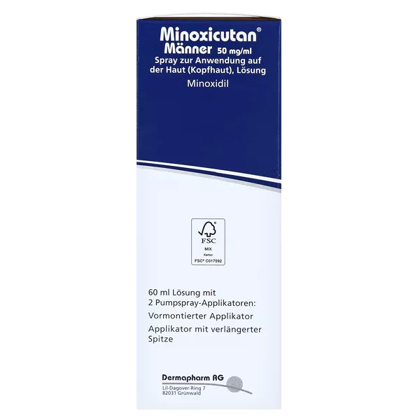 MINOXICUTAN Männer 50 mg/ml Spray 60 ml