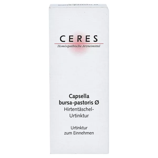 Ceres Capsella Bursa-pastoris Urtinktur 20 ml