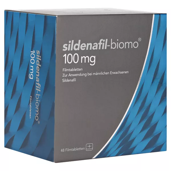 Sildenafil-biomo 100 mg Filmtabletten 48 St