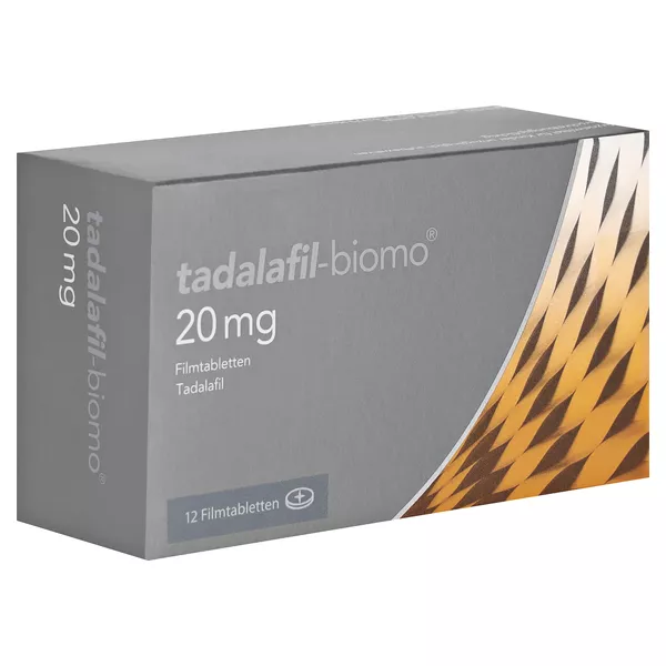 Tadalafil-biomo 20 mg Filmtabletten 12 St