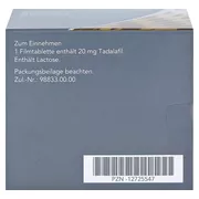 Tadalafil-biomo 20 mg Filmtabletten 56 St