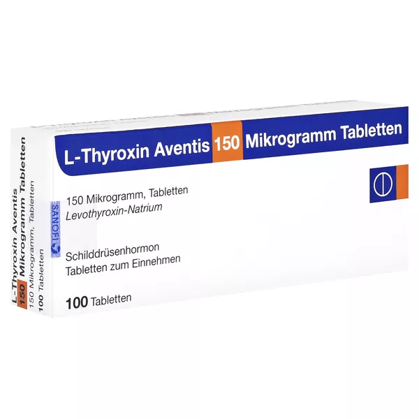 L-thyroxin Aventis 150 µg Tabletten 100 St