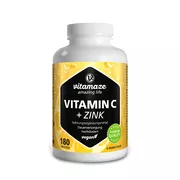 Vitamin C 1000 mg hochdosiert+Zink vegan 180 St