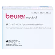 Beurer Gl44/gl50 Blutzucker-teststreifen, 100 St.