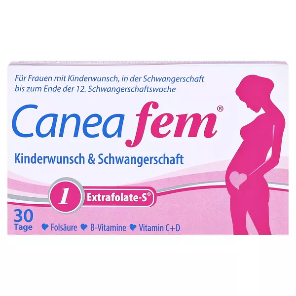 Caneafem 1 Kinderwunsch + Schwangerschaft 30 St