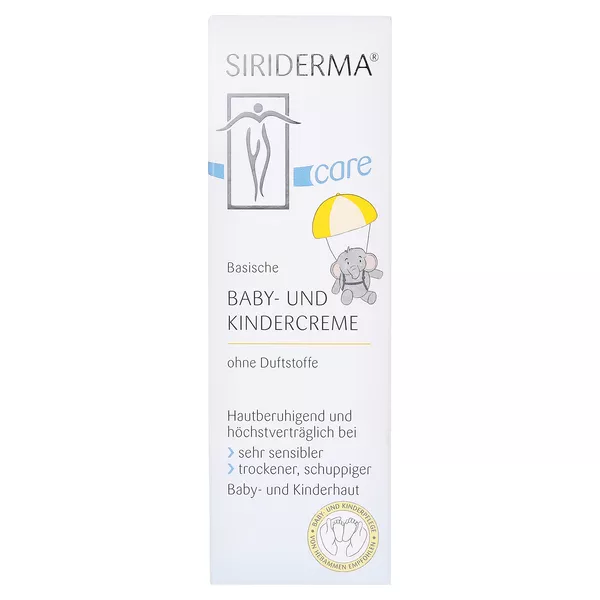 Siriderma Basische Baby- und Kindercreme, 50 ml