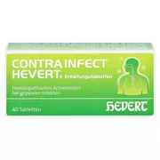 Contrainfect Hevert Erkältungstabletten 40 St