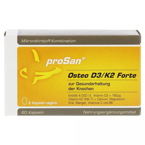 proSan Osteo D3/K2 Forte, 60 St.