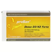 proSan Osteo D3/K2 Forte, 60 St.
