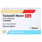 Tadalafil Mylan 5 mg Filmtabletten, 84 St.