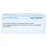 Tadalafil Mylan 5 mg Filmtabletten, 84 St.