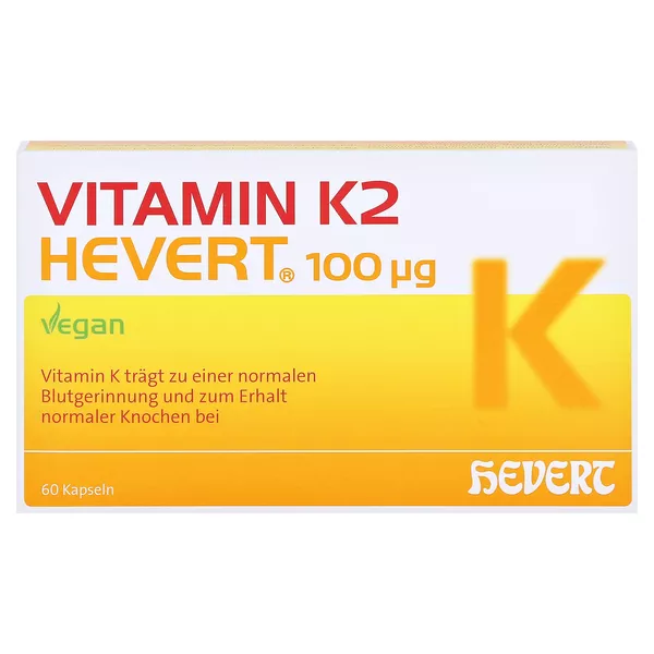 Vitamin K2 Hevert 100 µg Kapseln, 60 St.